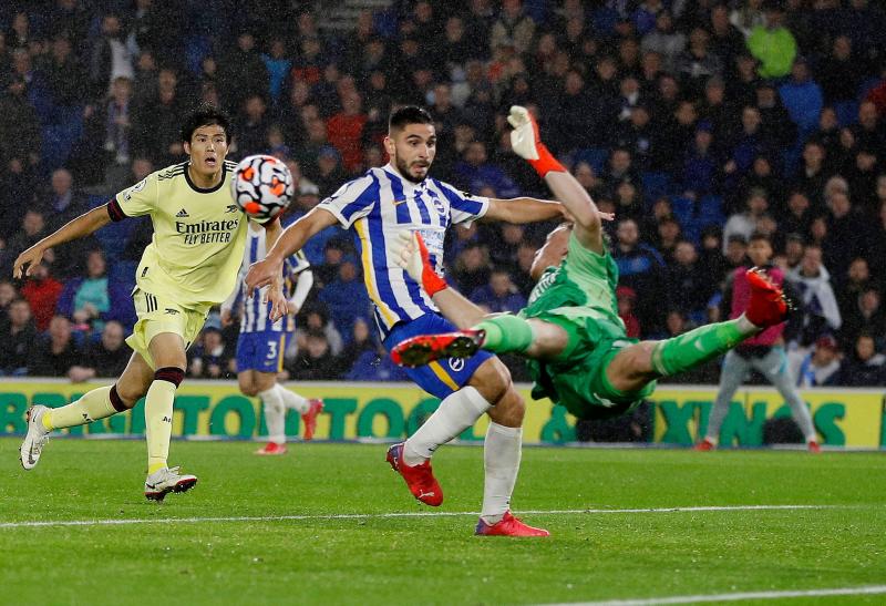 Brighton held to goalless draw by unimpressive Arsenal : The standard Sports