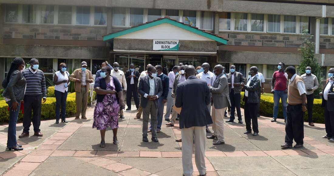 Egerton University says lacking Dec salaries