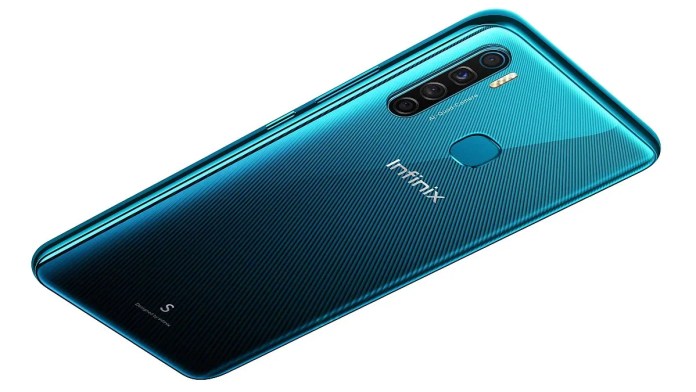 Infinix S5 Official with 4 Rear Cameras and punch-hole selfie