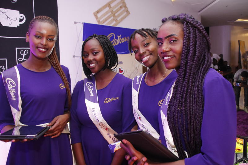  'SAY IT WITH PS'  Cadburys Chocolate launch at Anga Cinema