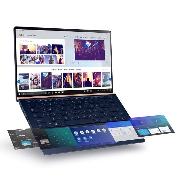 ASUS ZenBook 14 and 15 featuring a secondary touchpad display now ...