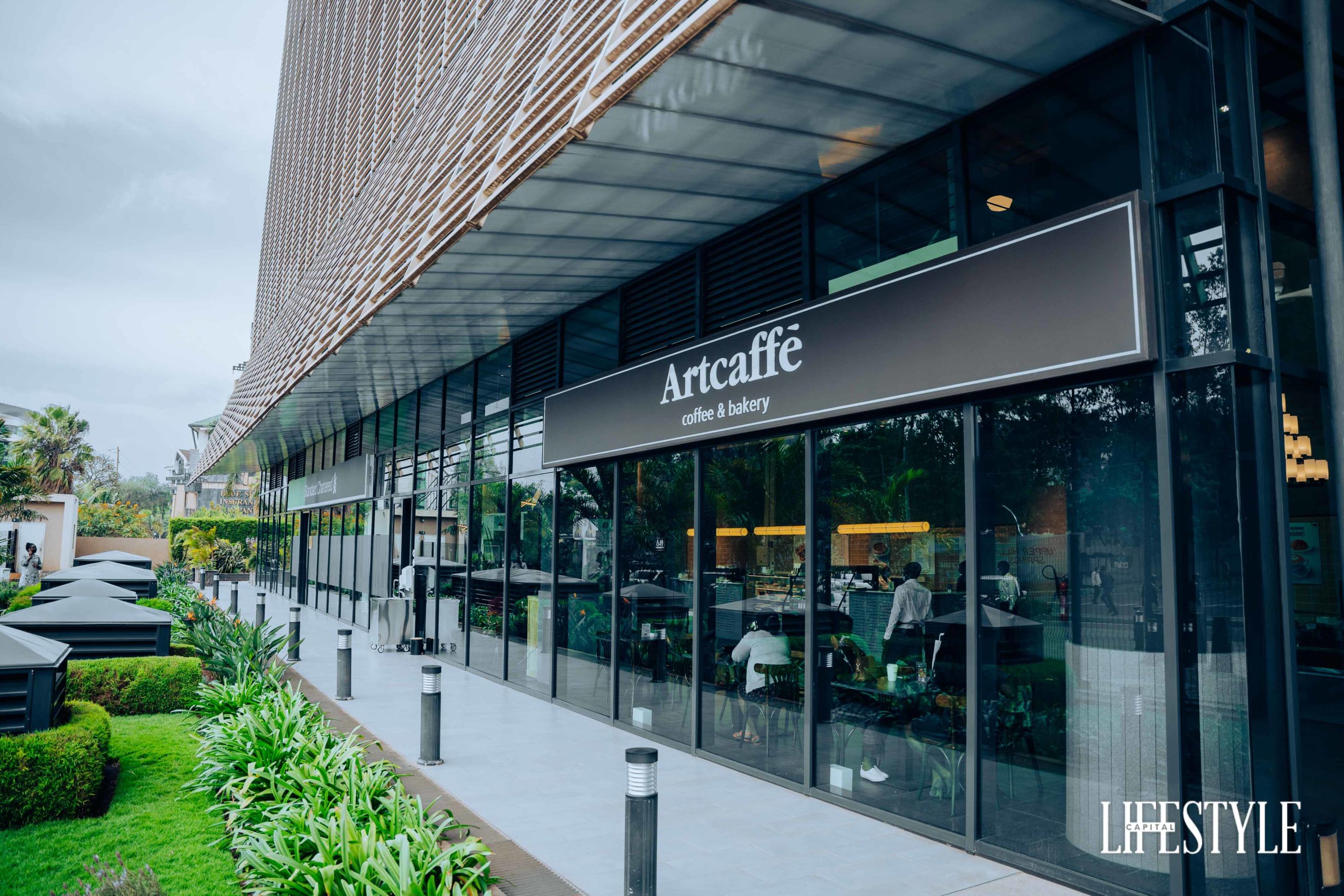 This is Artcaffé Group's largest outlet in Nairobi