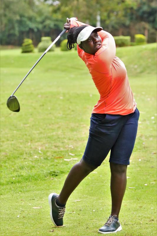 Awuor’s splendid swings make the difference at Royal Golf Club : The standard Sports