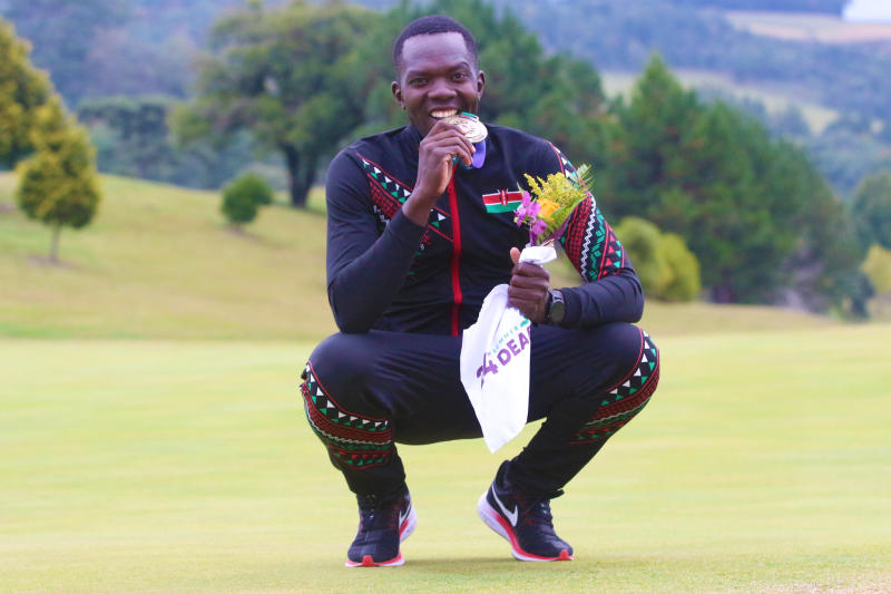 Medal-hungry Makokha tastes bronze on Brazilian golf course : The standard Sports