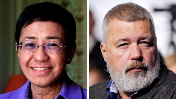 Sh110 Million Reward For Journalists Who Won Nobel Peace Prize