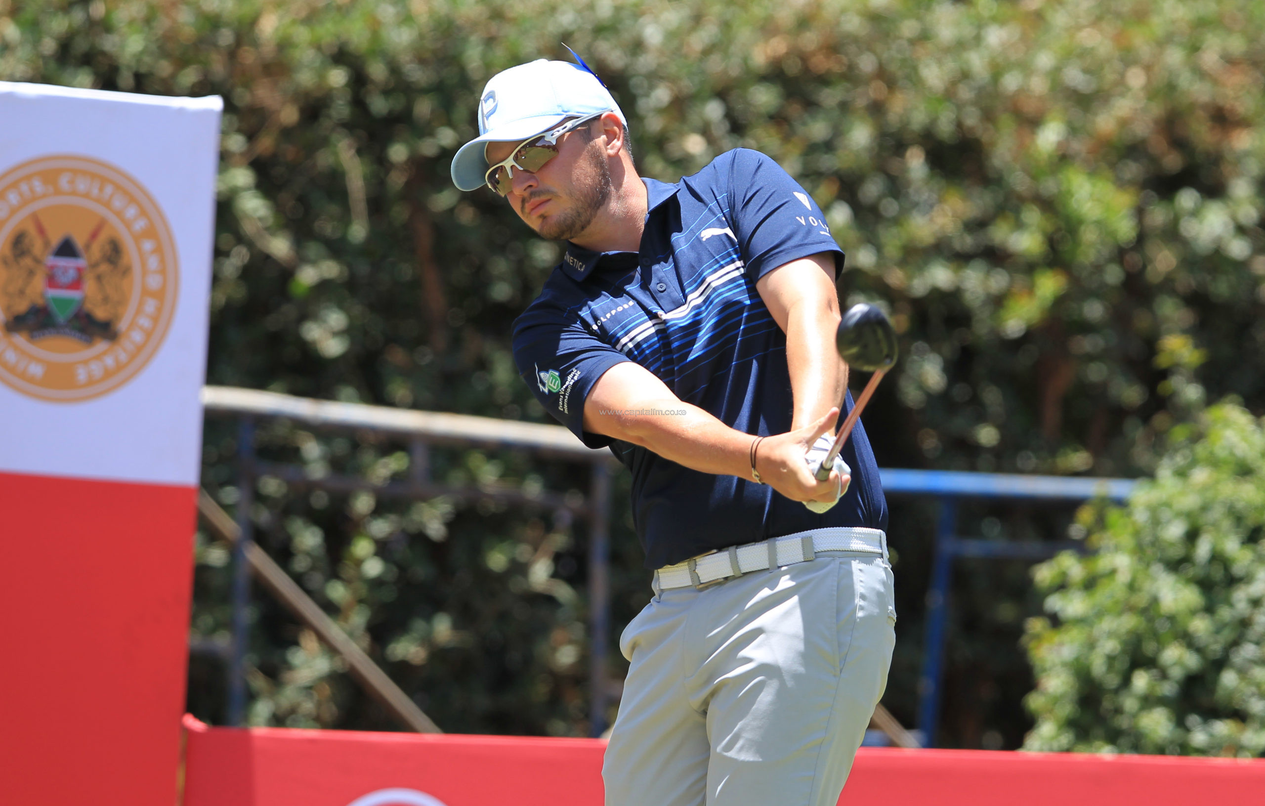 Scotland's Ferguson on the steering wheel as Magical Kenya Open heads to final round