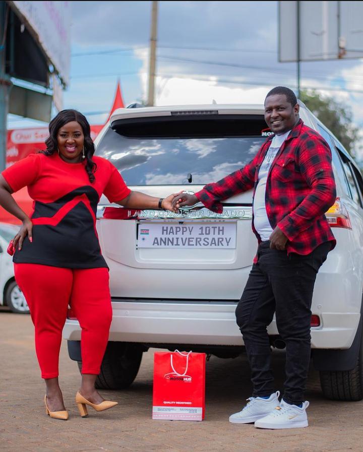 Terence Creative & Milly Chebby Buy Luxurious Car To Celebrate 10th Anniversary (Photos)