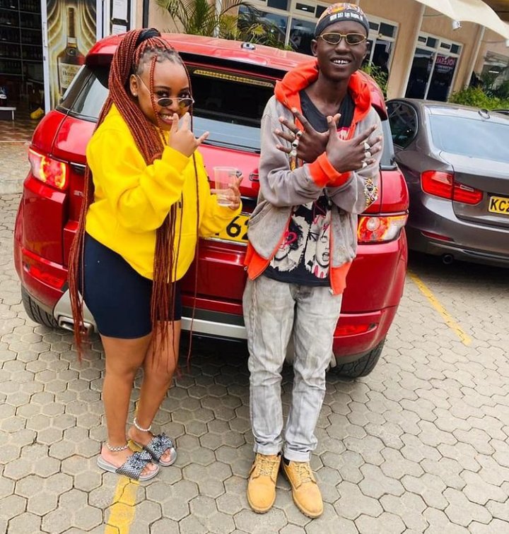 Litawachoma sana! Wizzo Tano Nane shows off hot light-skin girlfriend in public for the first time (Photo)