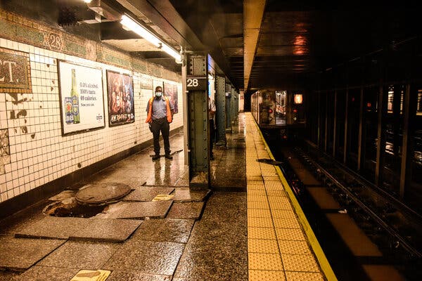 The stoppages in the New York City region have stranded late-night workers and other passengers on Wednesday night.
