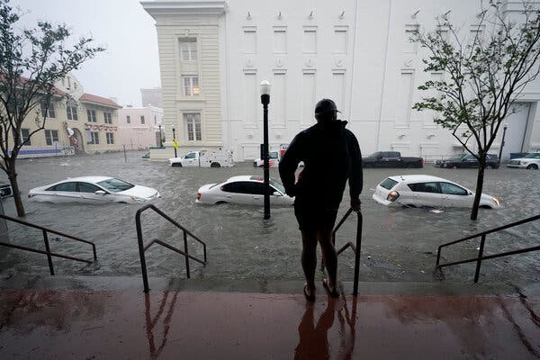 Flooding from Hurricane Sally in Pensacola, Fla., in September. The Biden administration has reappointed a top climate scientist,  Michael Kuperberg, who had been removed by the Trump administration.