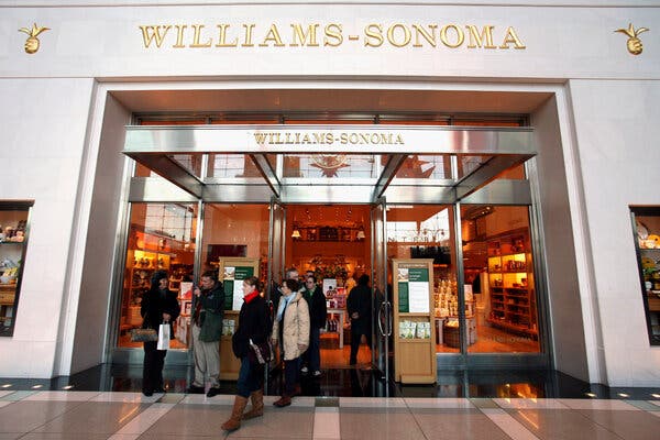 A Williams-Sonoma store in New York, in 2018.