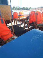 Here are PHOTOs of the ill-fated Ugandan cruise party boat before it capsized , it was so much fun being inside there.