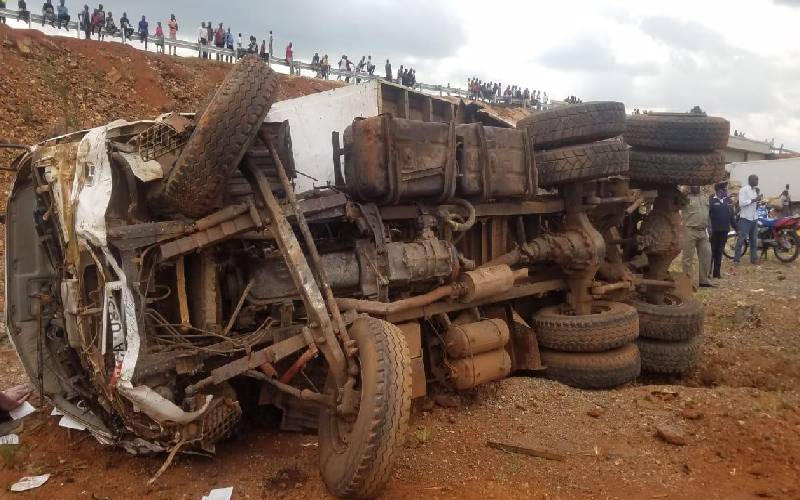 7 killed, 14 injured in Webuye road accident: The Standard
