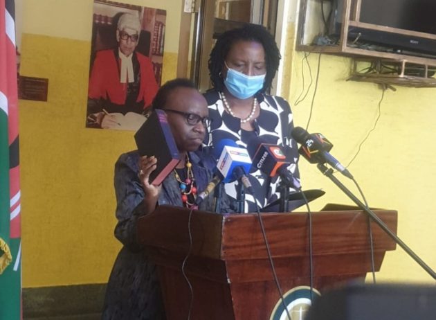CJ Maraga urges new Auditor General Gathungu to be fearless in her duties » Capital News