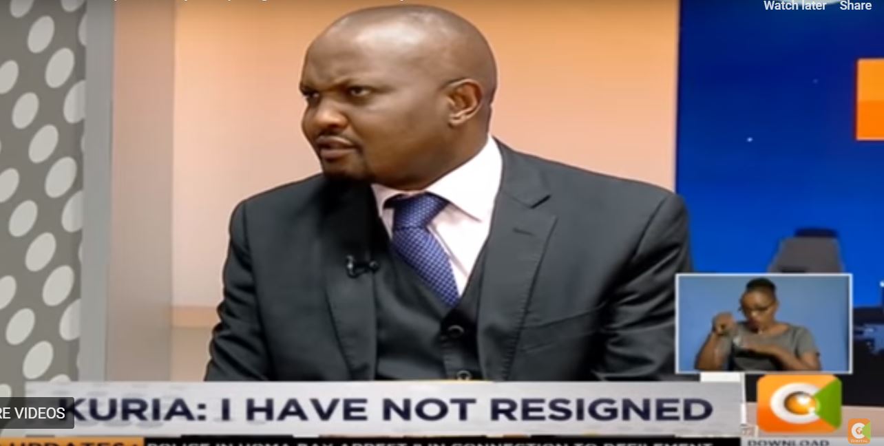 MP Moses Kuria Defends President Uhuru’s Washenzi Remarks