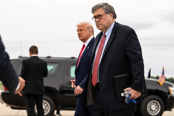 Attorney General William Barr’s decision to clear former President Trump of ever being prosecuted on charges of illegally obstructing the Russia investigation was widely criticized.