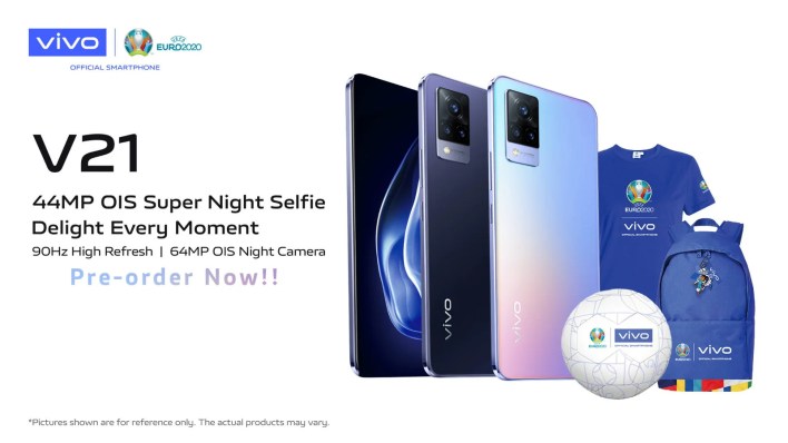 Vivo V21 now available for pre-order
