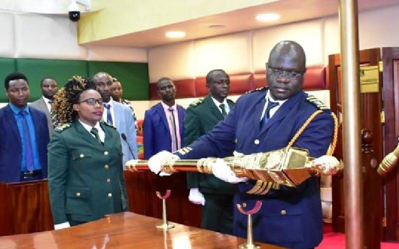 Wahome cries foul as Nyandarua Assembly’s mace disappears
