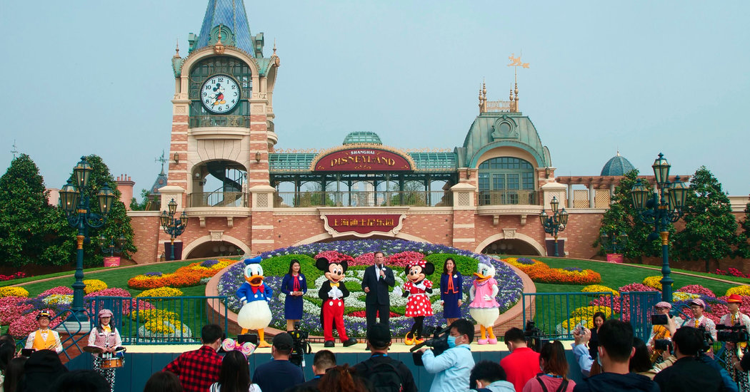 Shanghai Disneyland Reopens With Coronavirus Precautions