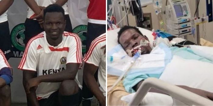 Plight of Harambee Stars Player on Life Support Gets Global Attention