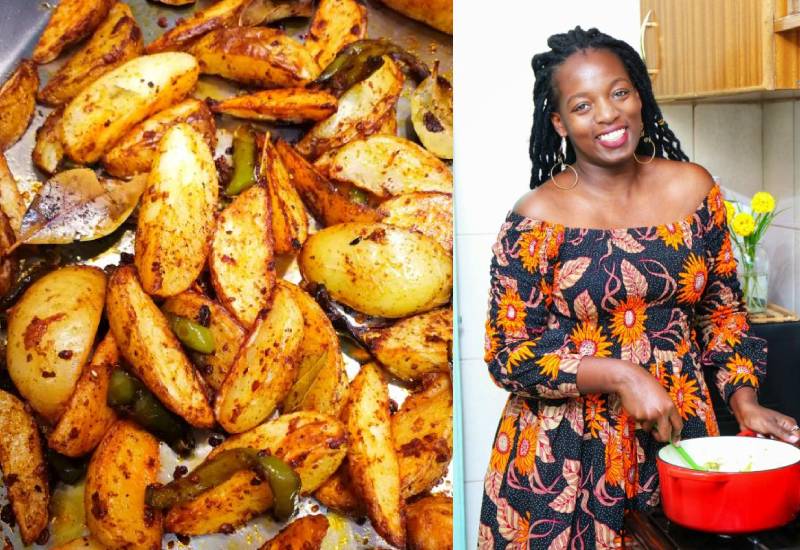 How to make baked potatoes Eve woman