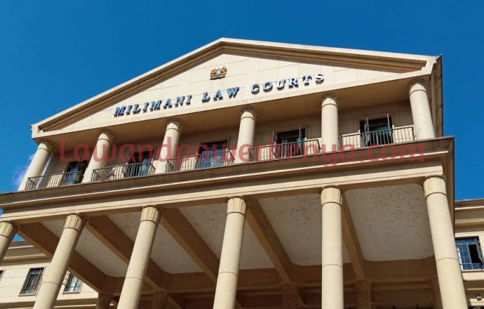 KeNHA chair appointment challenged in court.