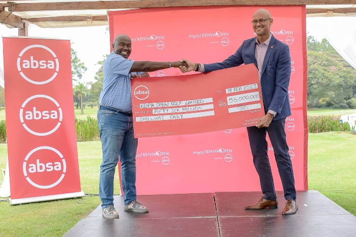 Absa Bank Kenya Announces KSH56 Million Sponsorship for the 2022 Magical Kenya Open Golf Tournament