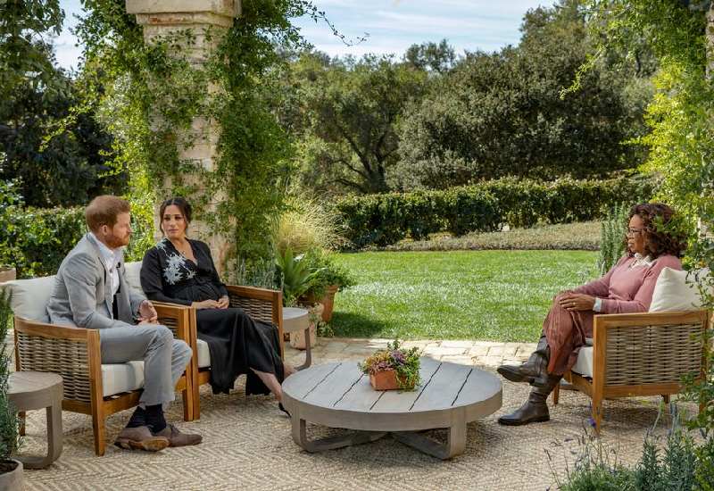 Oprah's Meghan and Harry TV interview loses out at Emmys Eve woman