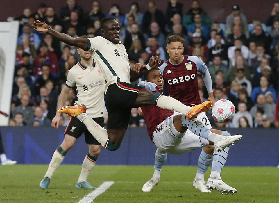 Liverpool stay in title hunt with 2-1 win over Aston Villa : The standard Sports
