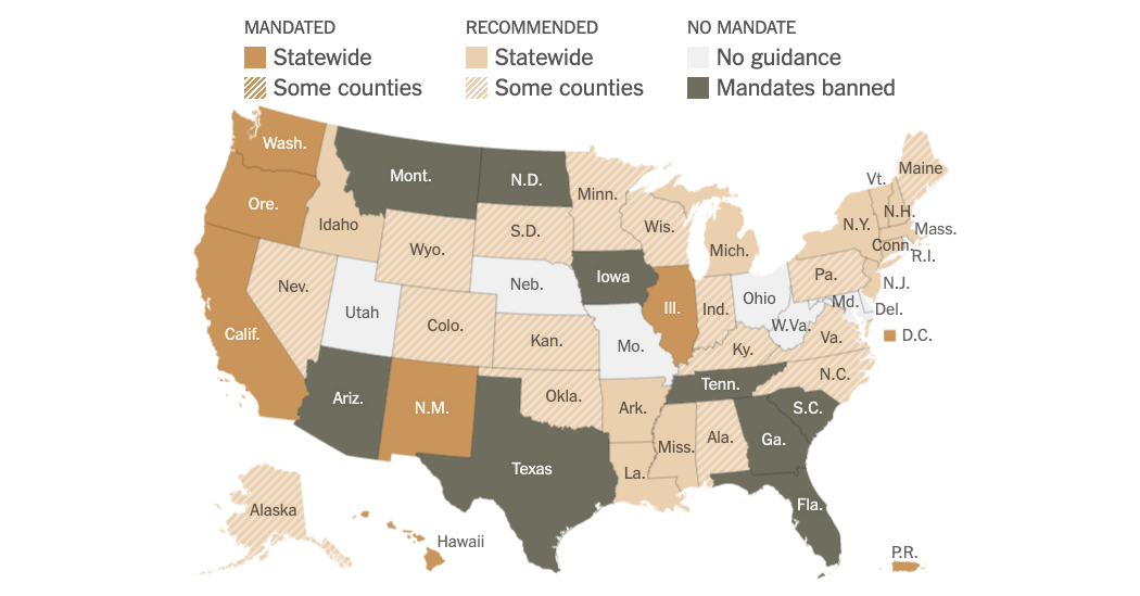 Covid Live Updates: Mask Mandate News, Vaccines and Cases