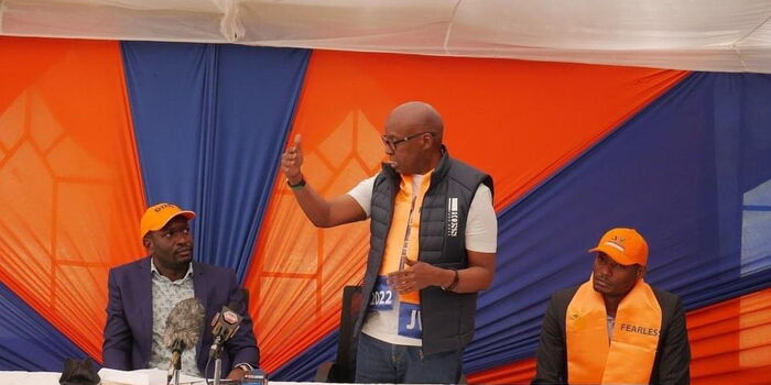 Jimmy Wanjigi to Nyanza: Be Happy, You Will Taste Power Under Me