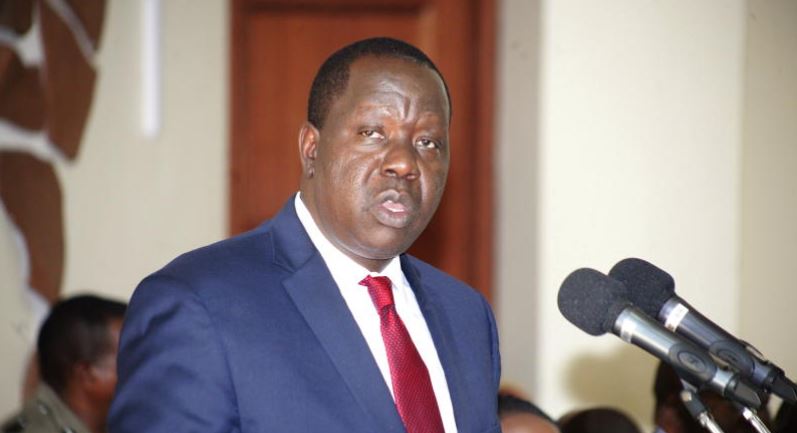 "Stop the Monkey Business." CS Matiang'i on reported Police Uniform Crisis