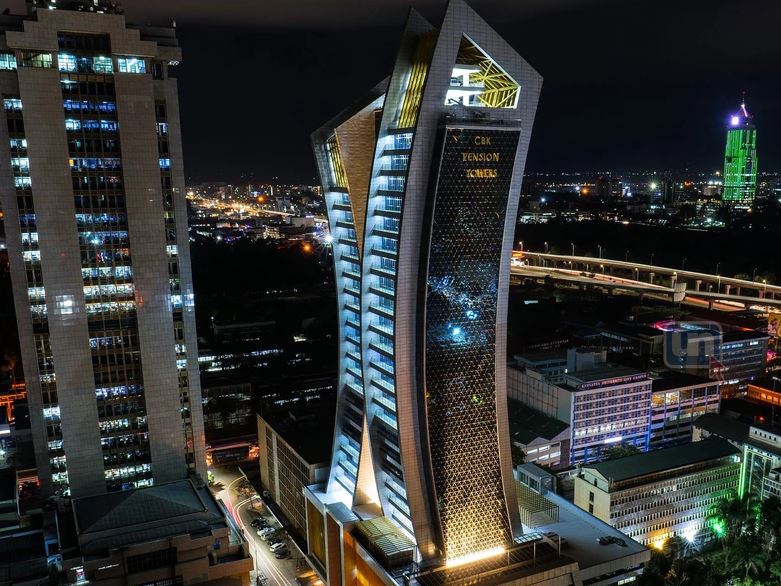 PHOTOS - Uhuru Opens Sh2.49 Billion CBK Pension Towers, Receives World Cup Trophy