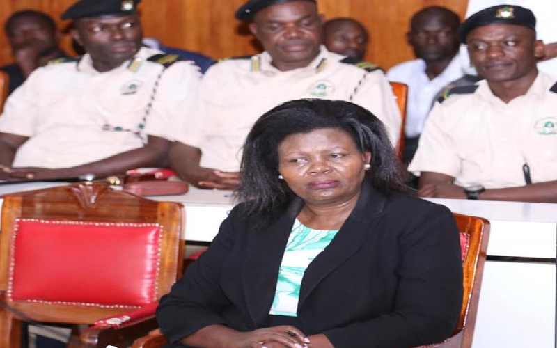 Kakamega county secretary caught pants down (Video)
