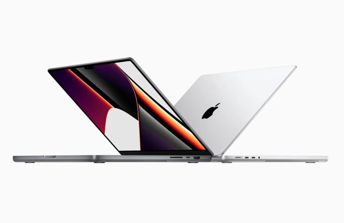 Apple loves the Notch! Now on the MacBook Pros!