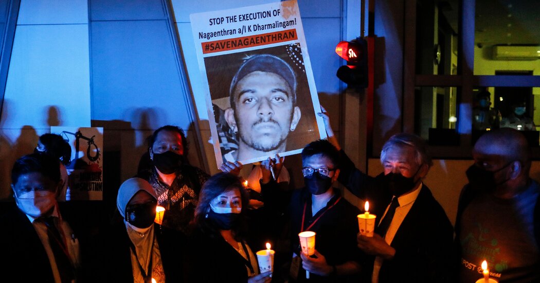 Singapore Executes Drug Smuggler Despite Concerns Over Mental Disability
