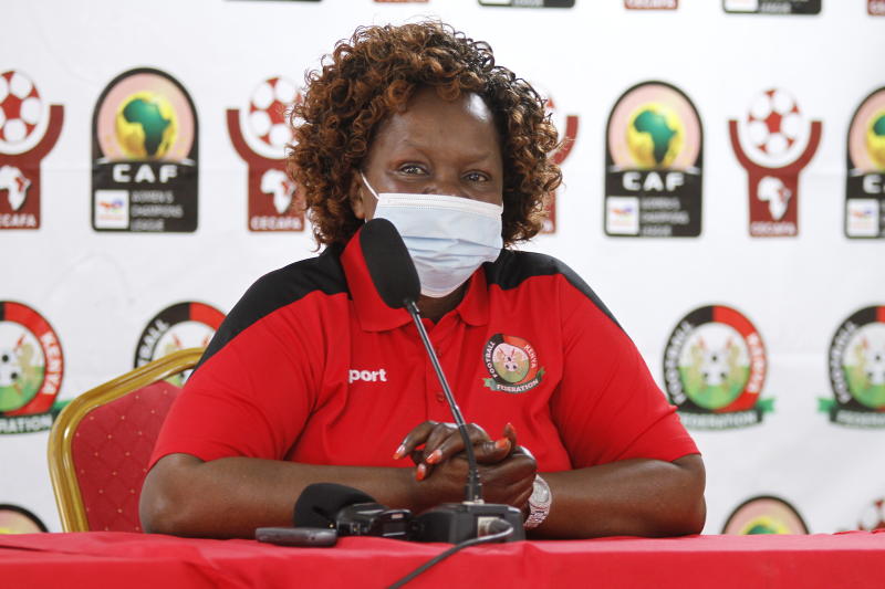 Meet new Football Kenya Fedration boss Doris Petra : The standard Sports