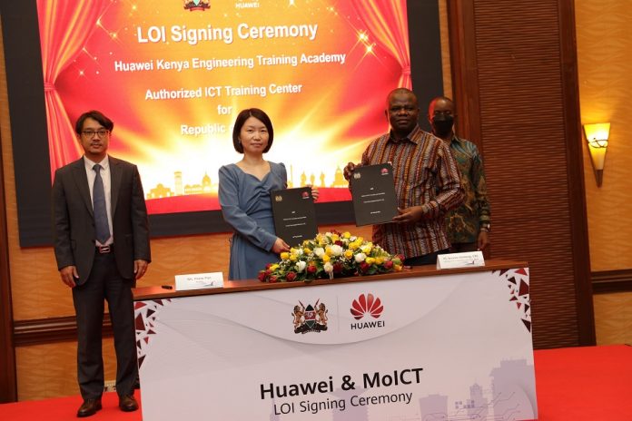 20,000 Civil Servants to Receive ICT Training as GoK, Huawei Strike Deal