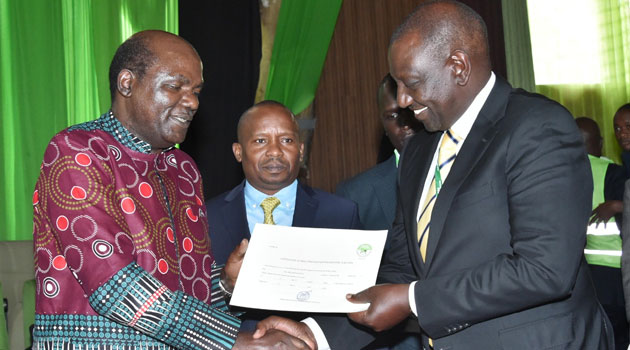 PICTURES: Ruto’s IEBC clearance