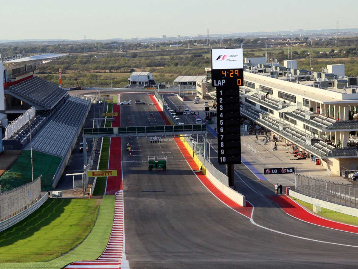 Hamilton says Formula One is 'booming' in the United States