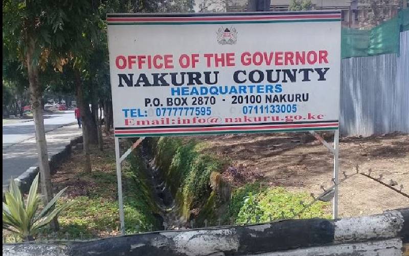 Sacked county finance boss reinstated, to get Sh2m
