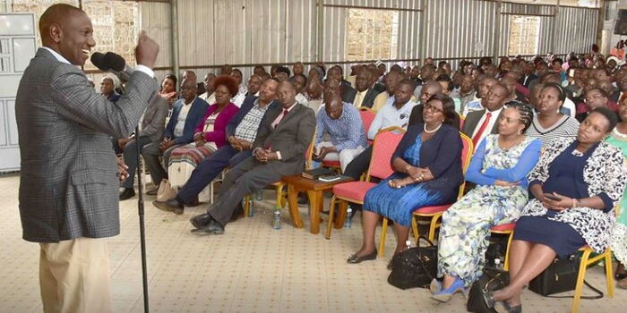 Keep Off Jubilee Matters - Ruto Warns Central MPs