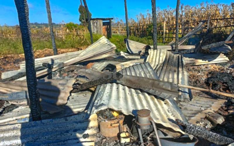 Man sets house on fire, killing woman and three children