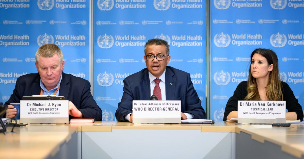 W.H.O., Now Trump’s Scapegoat, Warned About Coronavirus Early and Often