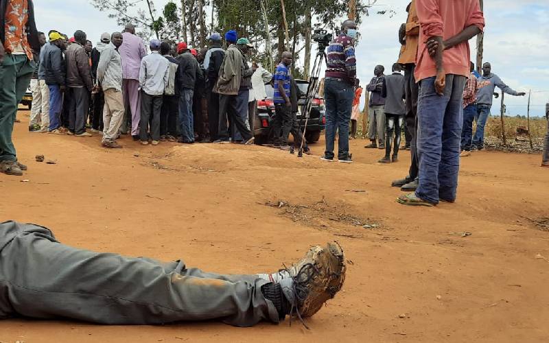 Three people shot dead after confrontation with KDF soldiers