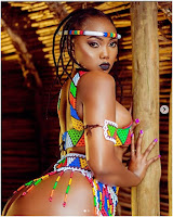 I am carrying the whole of Africa and some parts of Middle-East, Tanzanian LADY brags and flaunts big buttocks.
