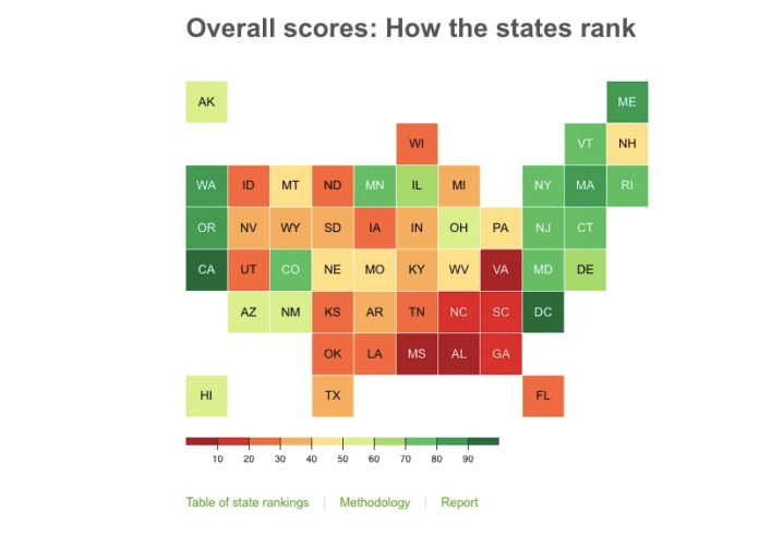 3 States in America with the best Workers' rights - an Oxfam Report 2 3 States in America with the best Workers' rights - an Oxfam Report