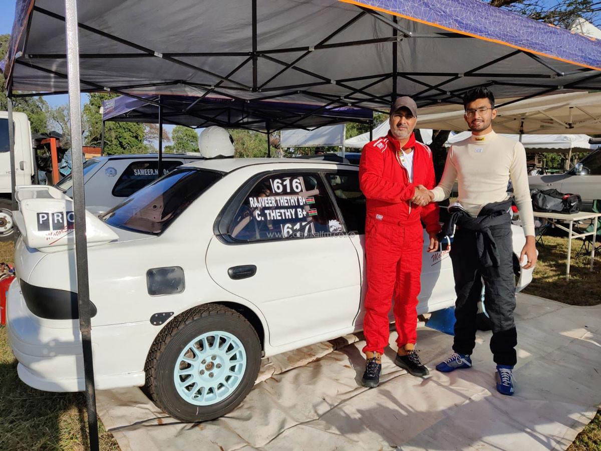 Father and son to compete at third round of Autocross in Kasarani