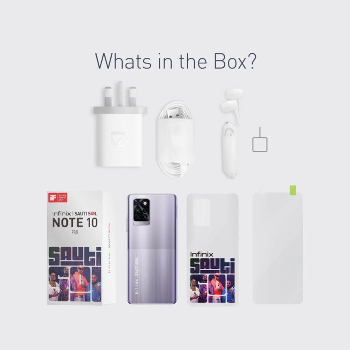Infinix launches Limited Edition Sauti Sol NOTE 10 PRO