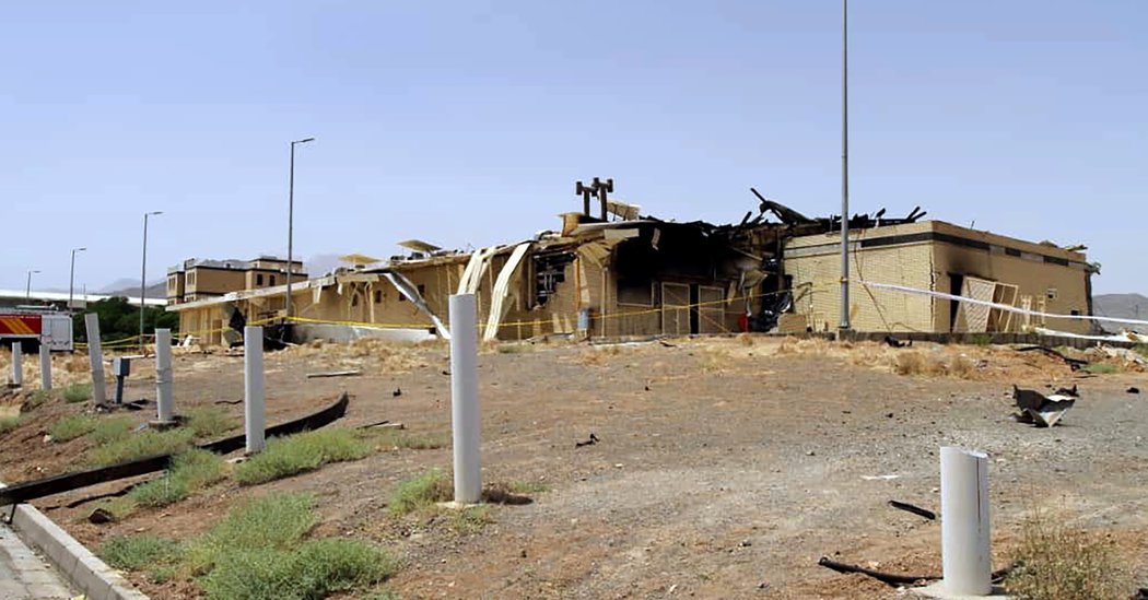 Mysterious Explosion and Fire Damage Iranian Nuclear Enrichment Facility